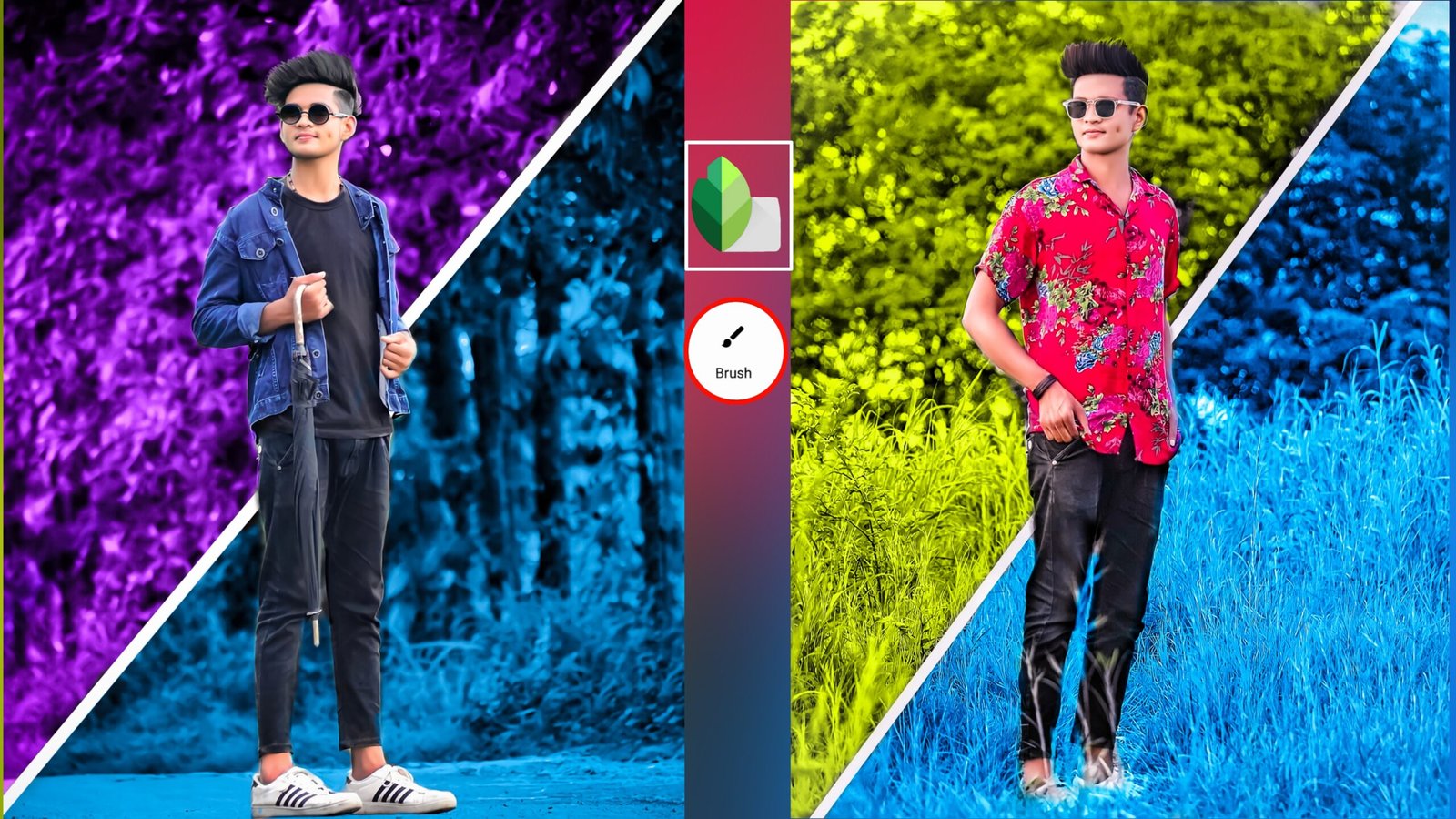 Snapseed Creative Photo Editing || Background Color change photo editing