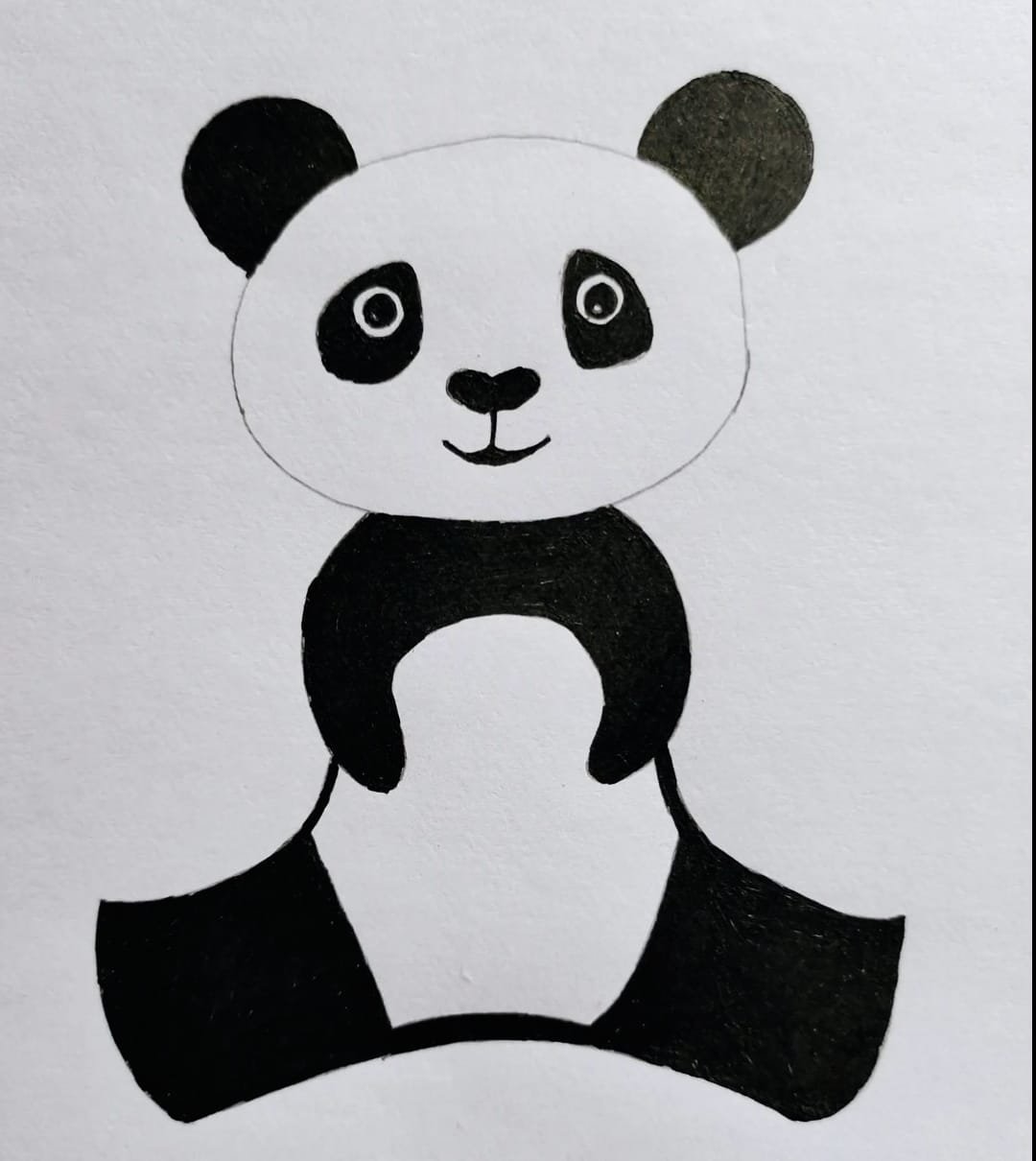Cute panda sweet panda simple panda kawaii panda, png | PNGWing