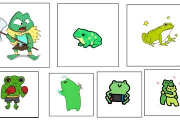 cute frog drawing