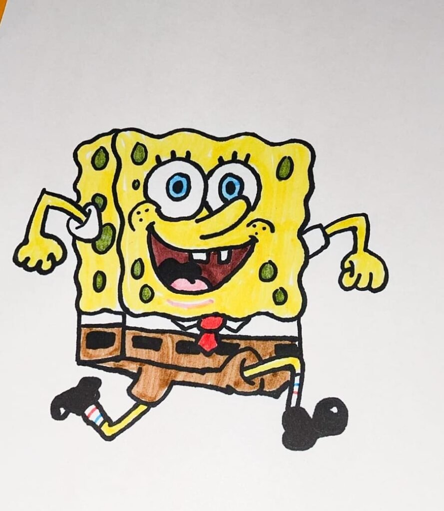 spongebob drawing and free images ideas