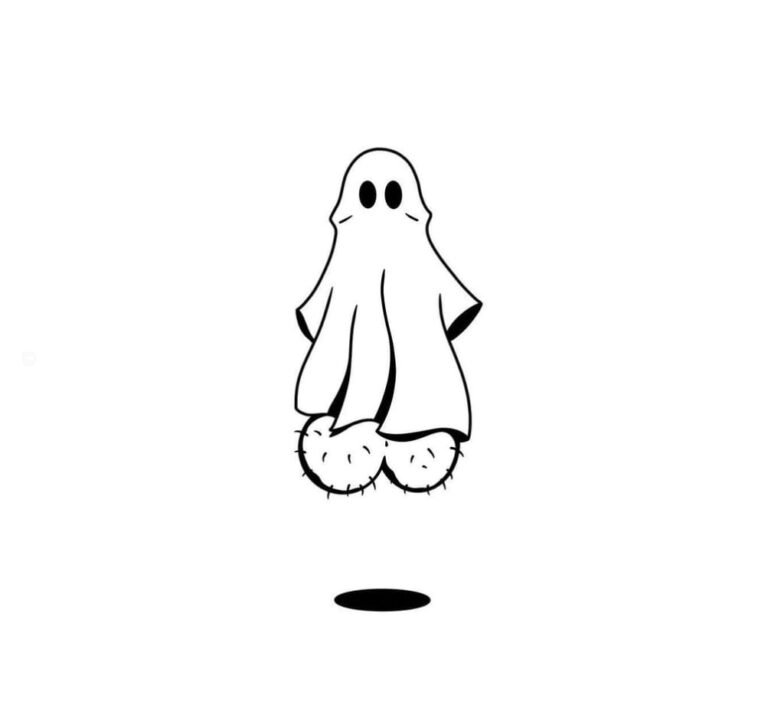 cartoon ghost drawing easy ideas & halloween cute ghost images