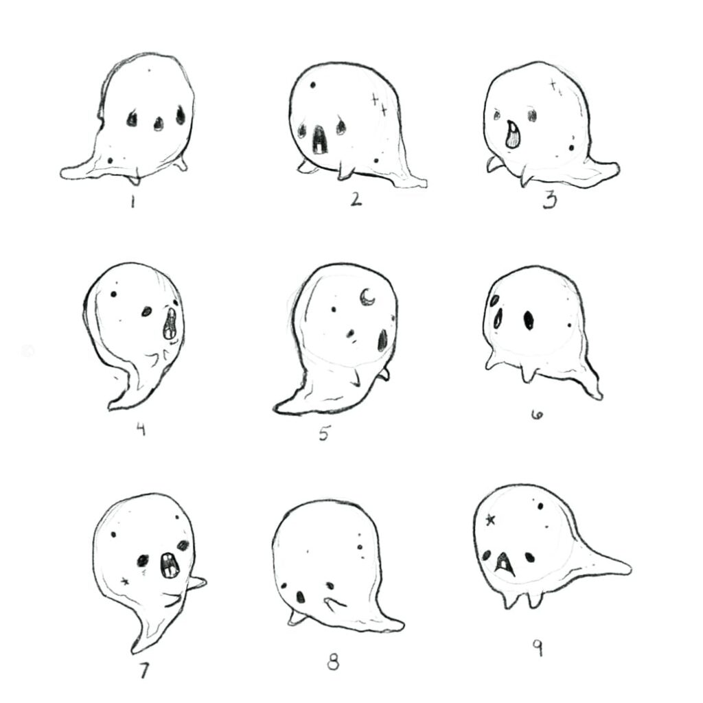 mini ghost images