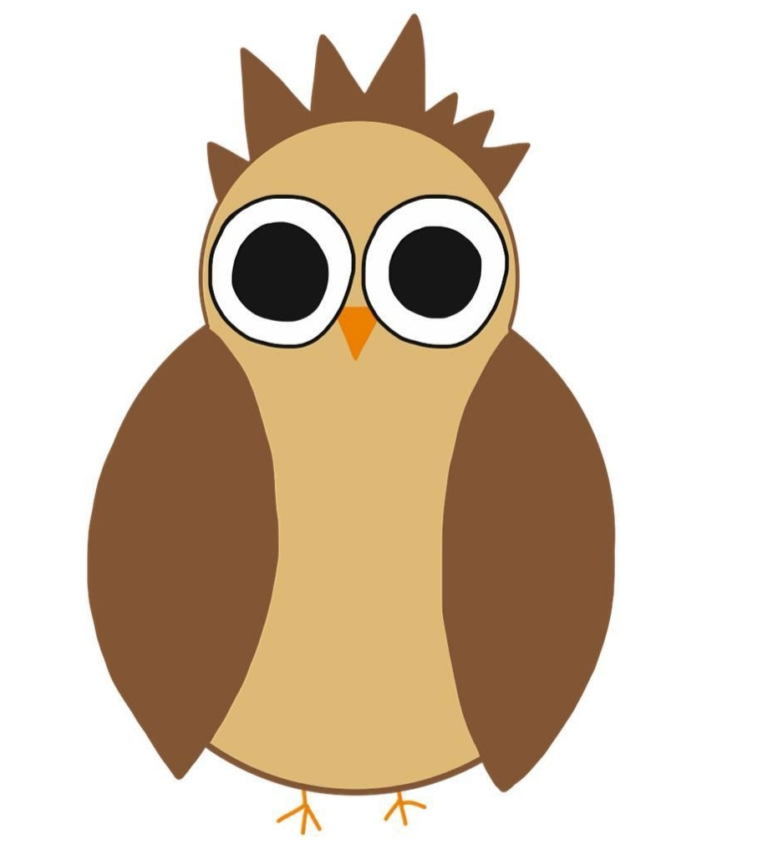 Owl drawing easy step & draw images