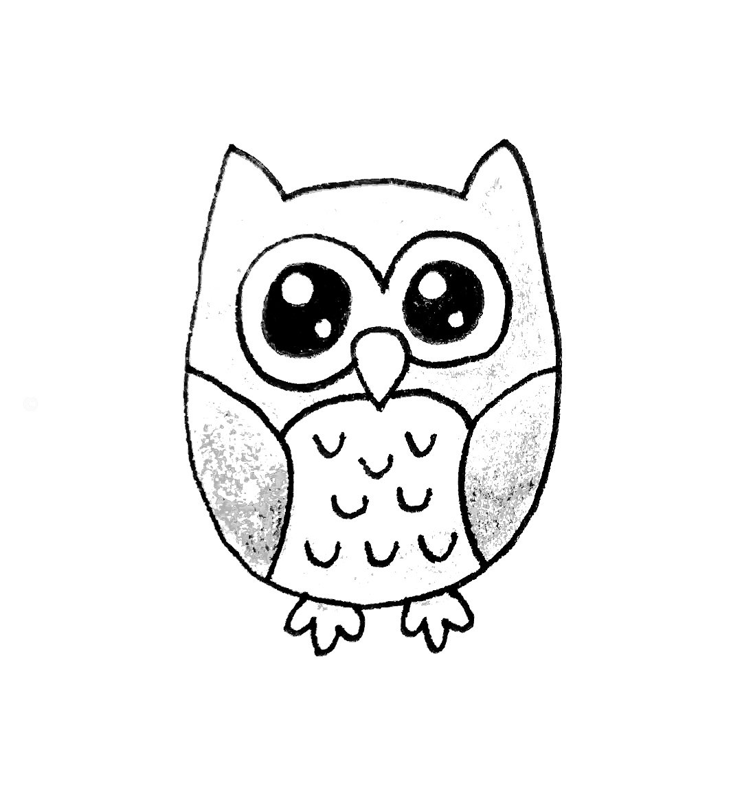 Draw a Group of Owls Easy Tutorial for Kids - Kids Art & Craft
