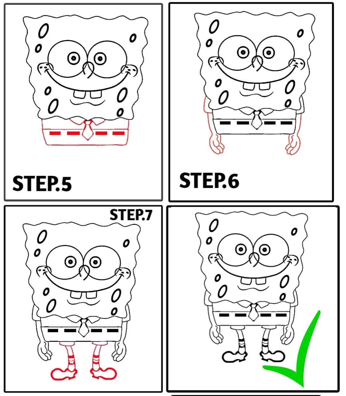 spongebob drawing and free images ideas