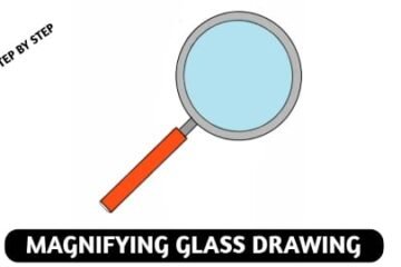 Magnifying Glass drawing easy