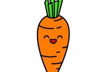 carrot drawing