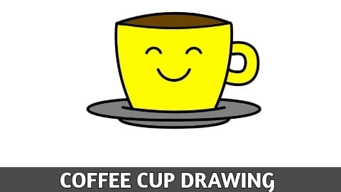 How to draw Cup step by step easy drawing for kids | Welcome to RGBpencil
