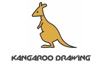 cute Kangaroo drawing step by step