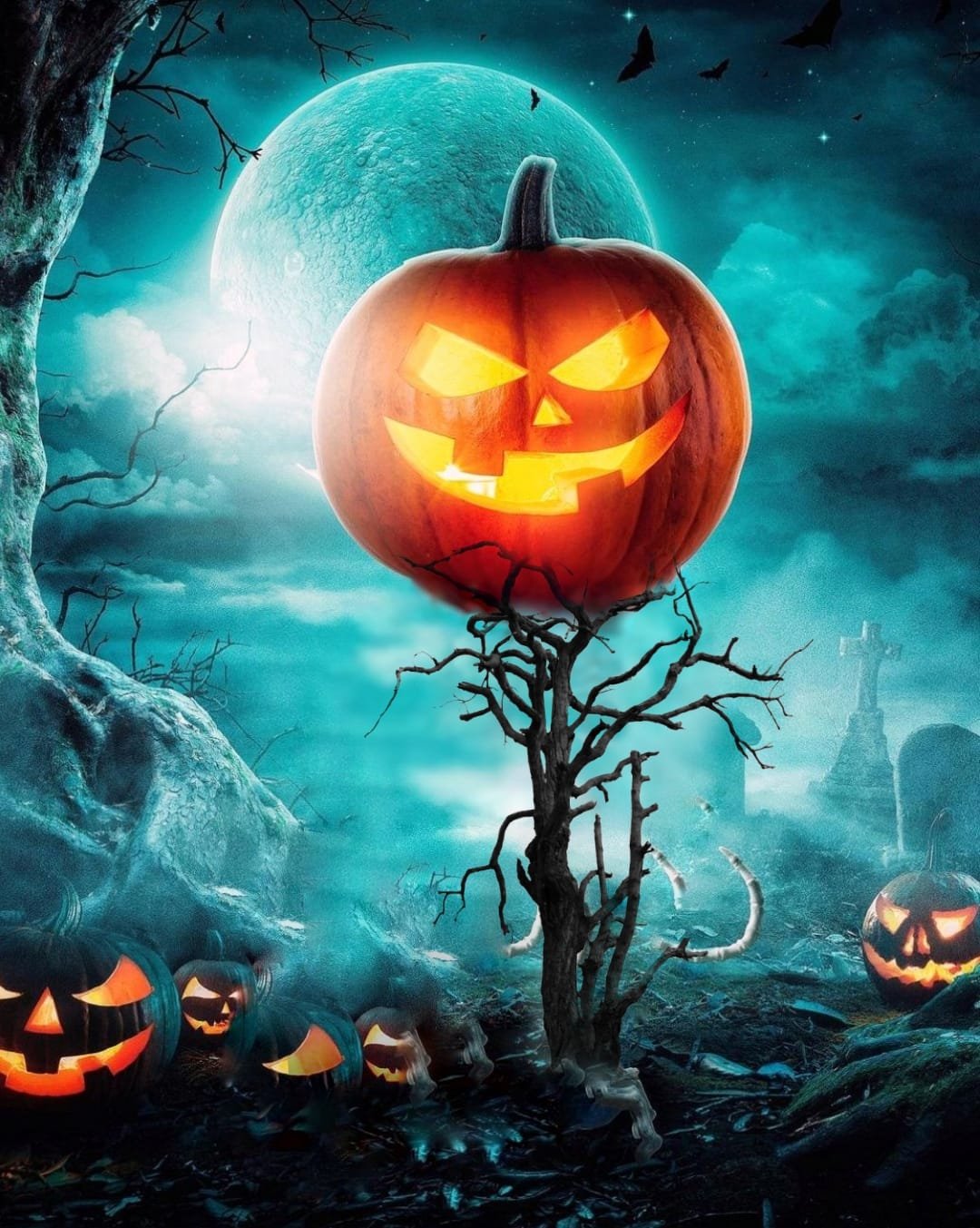 Halloween background 2023 HD Download