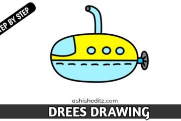 how to draw submaring