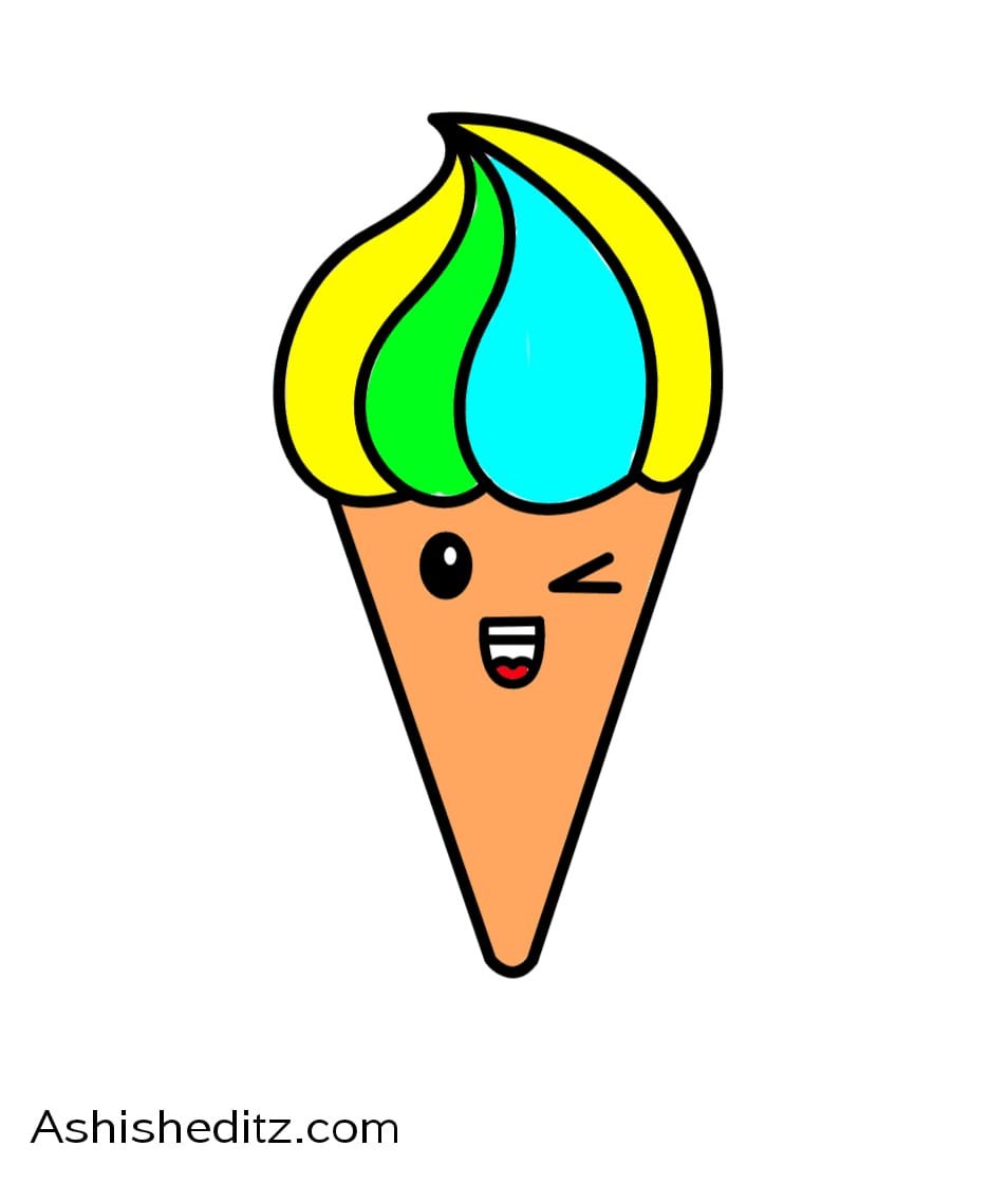 Italian Ice Drawing Photos and Images & Pictures | Shutterstock