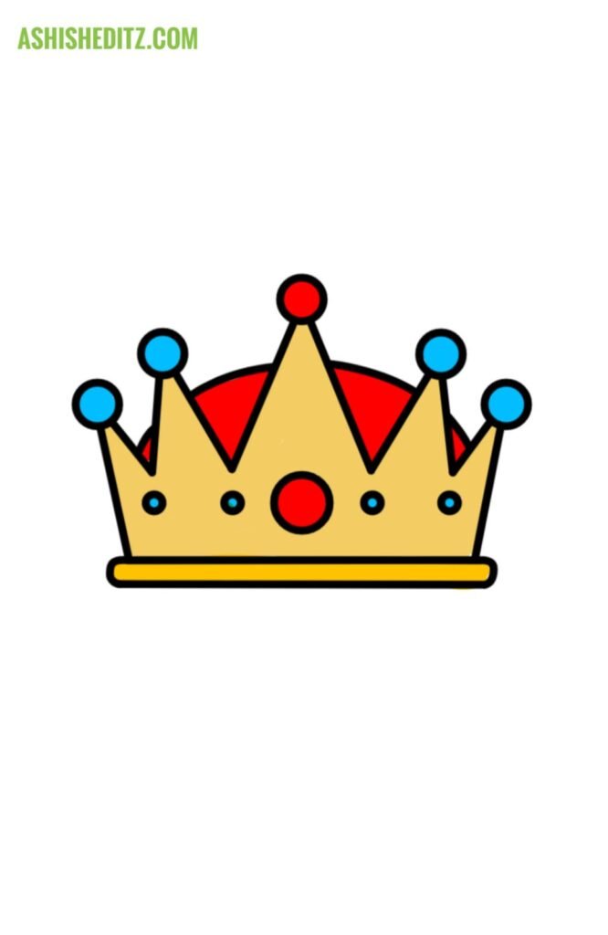 kings crown drawing
