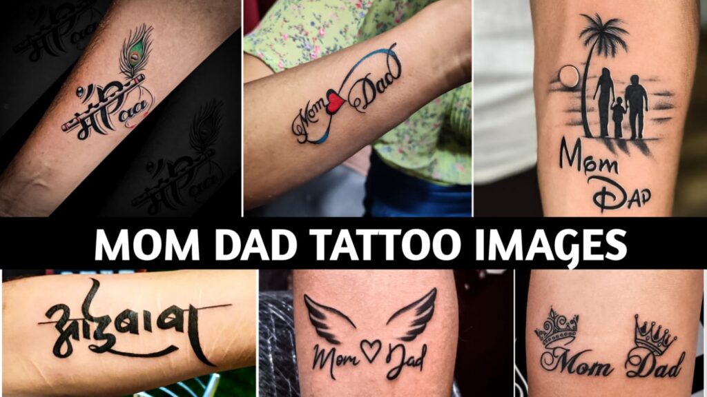 mom dad tattoo picture