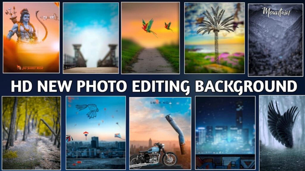 photo editing background images