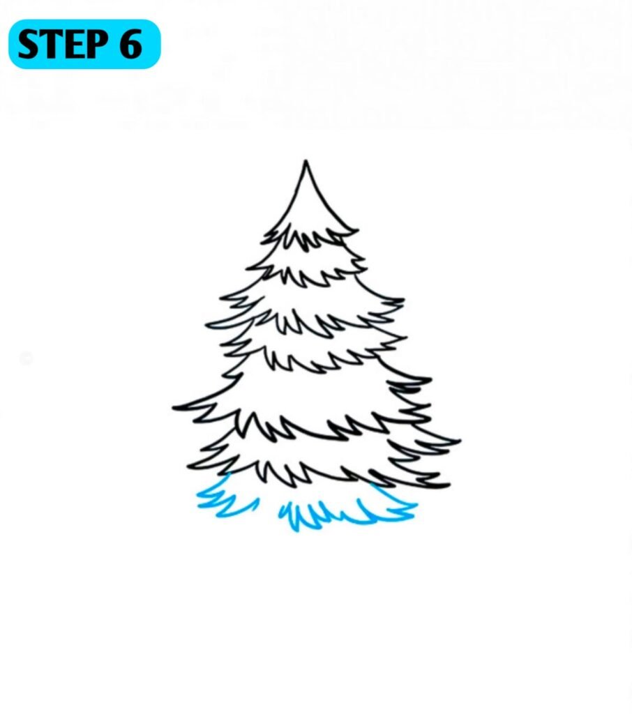 pine tree step no.6