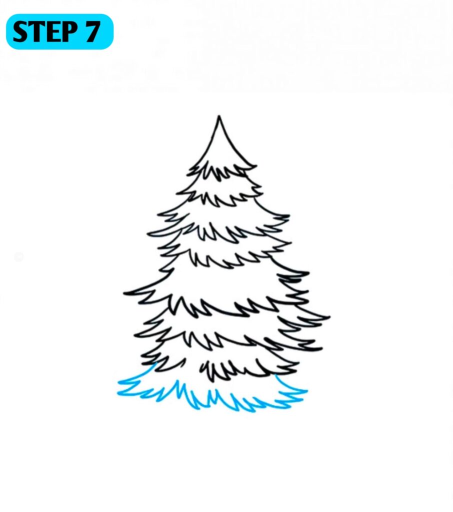 pine tree step no.7