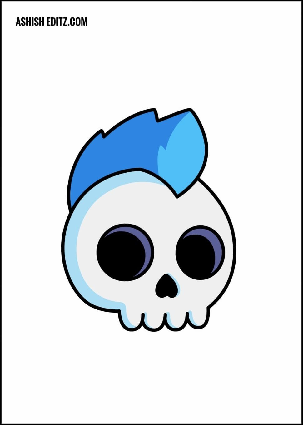 Cartoon Style Skull by sticksnstones89 on DeviantArt