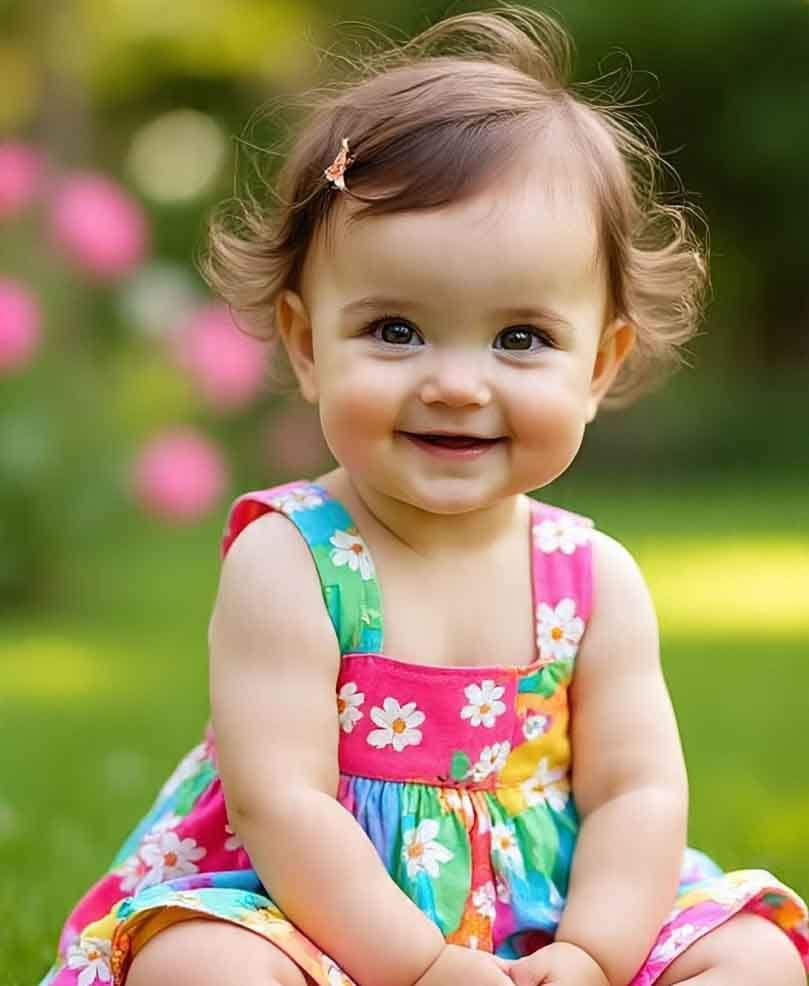 Girly cartoon profile photo