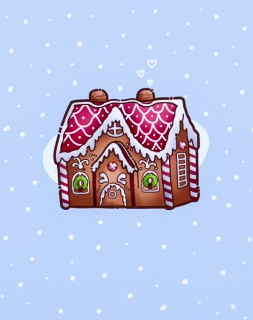Preppy Christmas Version 2 Clip Art (Instant Download)