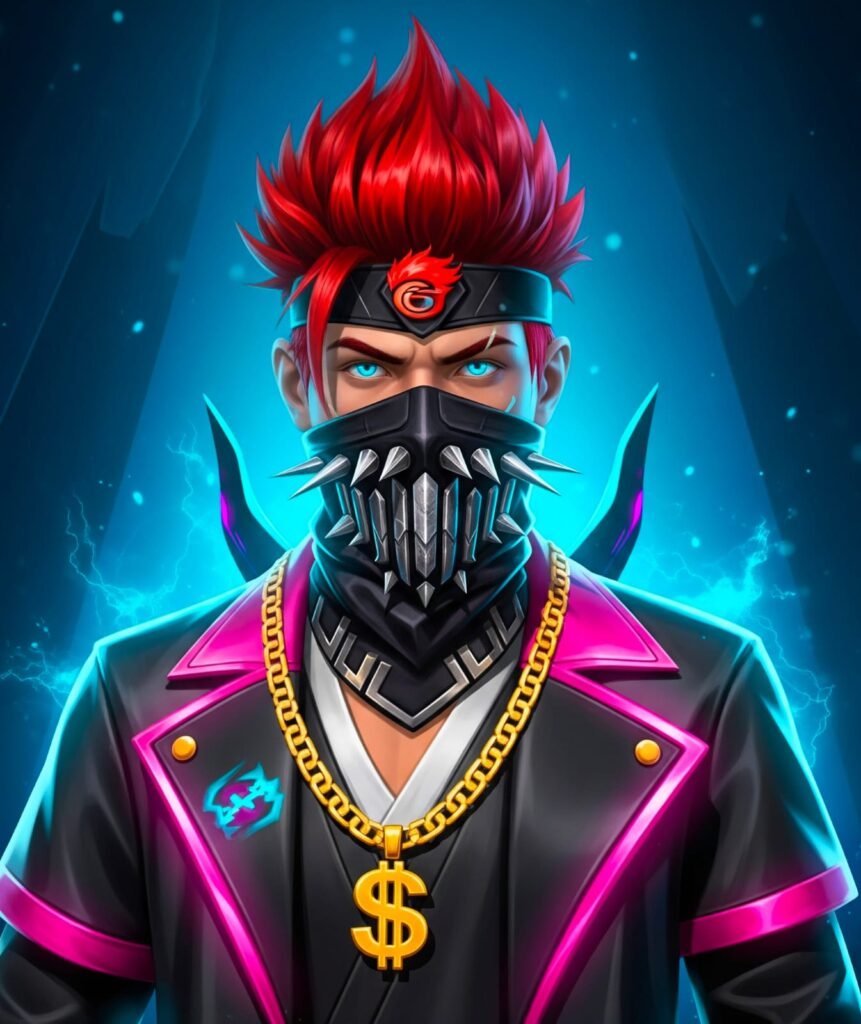 Free Fire boss look