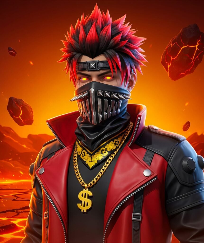 Free Fire fire aura
