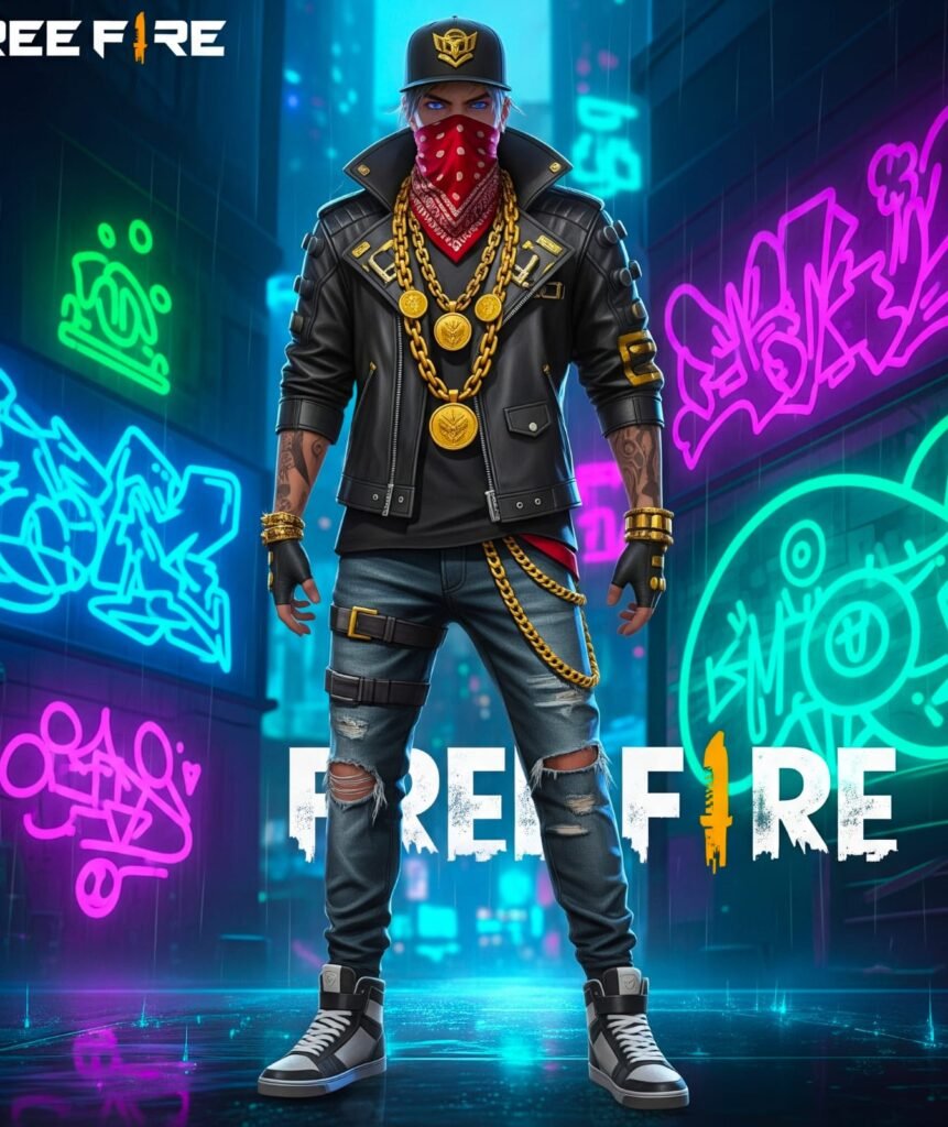 Free Fire stylish DP