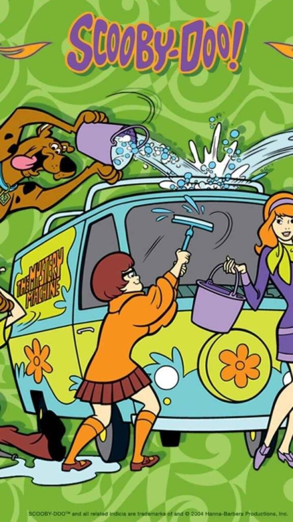 aesthetic scooby doo wallpaper iphone