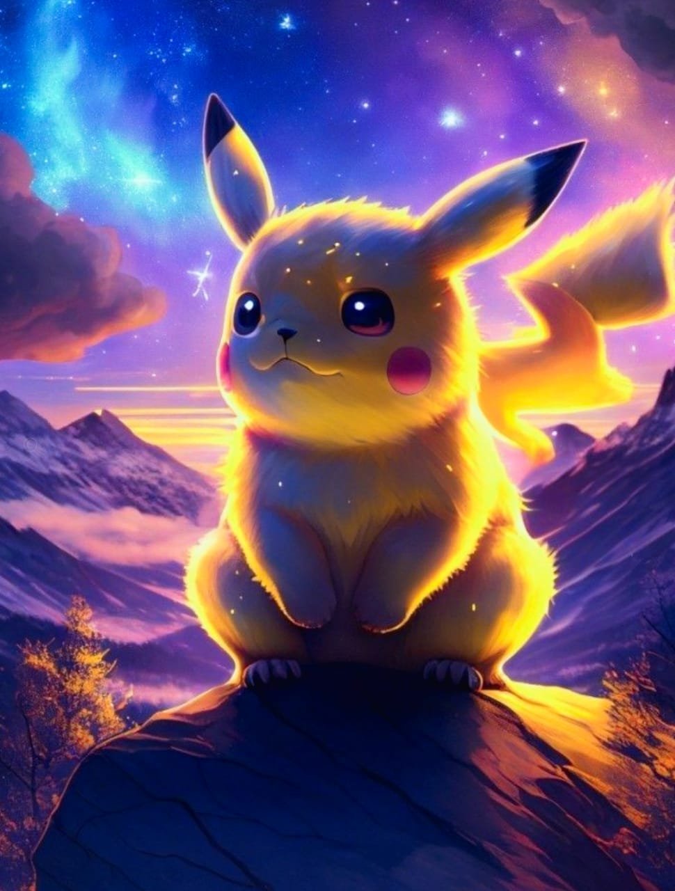 pokemon pikachu Poster, Wallpaper Paper Print - Religious posters in India  - Buy art, film, design, movie, music, nature and educational paintings/ wallpapers at Flipkart.com