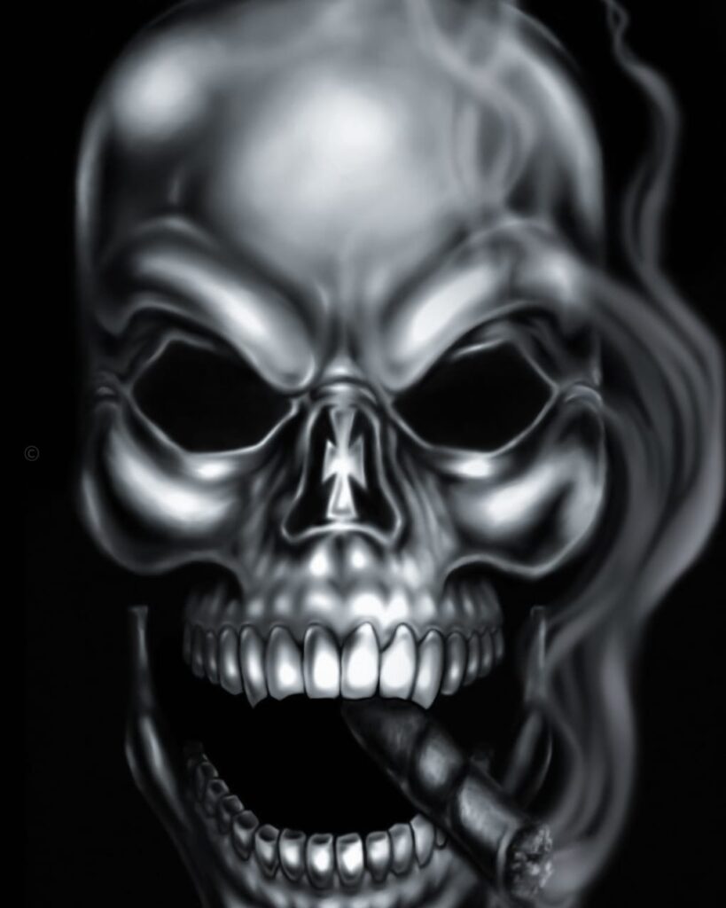 free skull wallpaper for phone