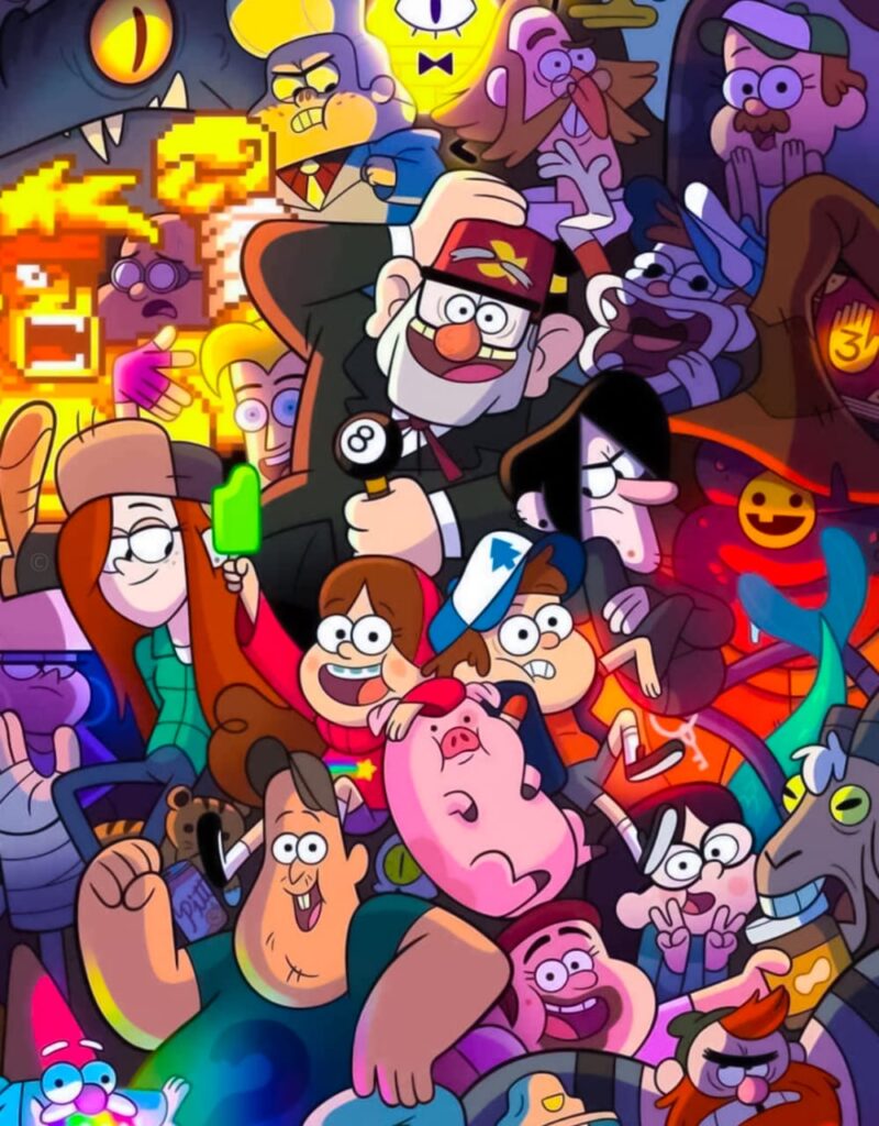 gravity falls wallpaper galaxy