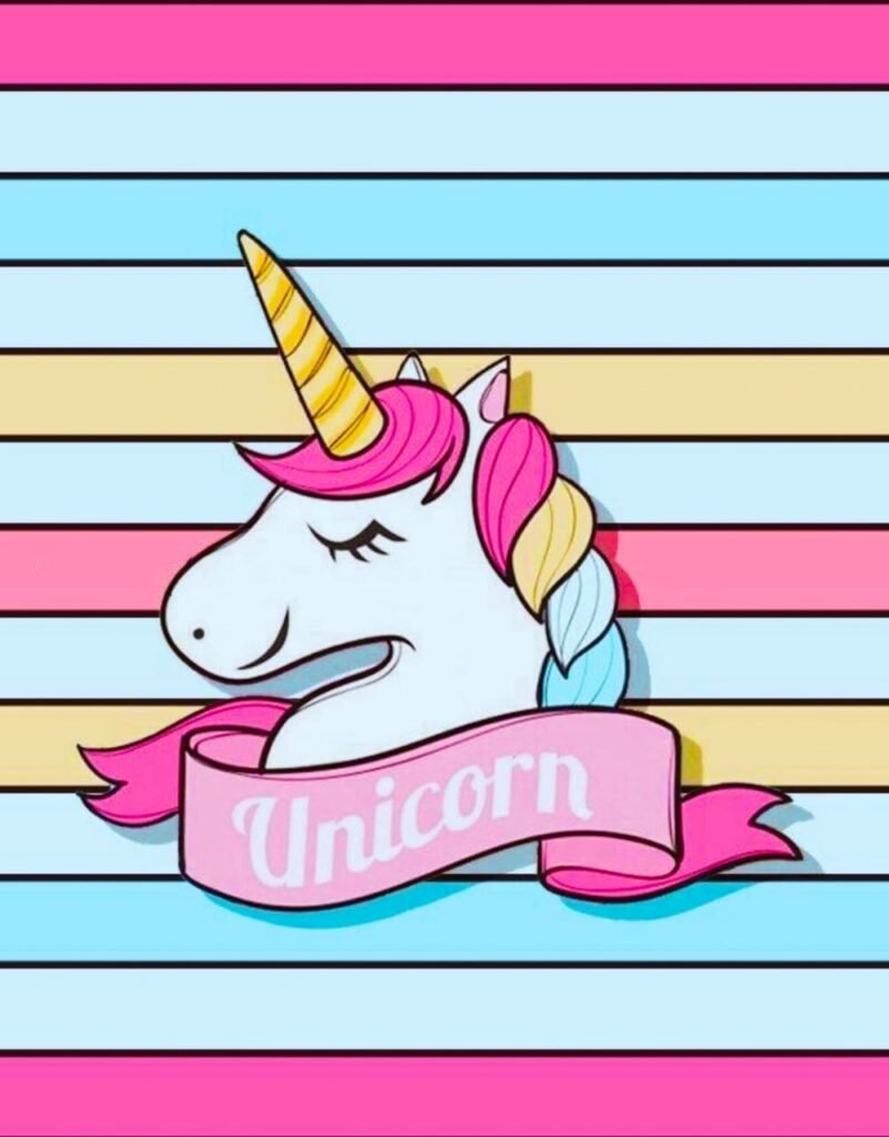 kawaii unicorn wallpaper