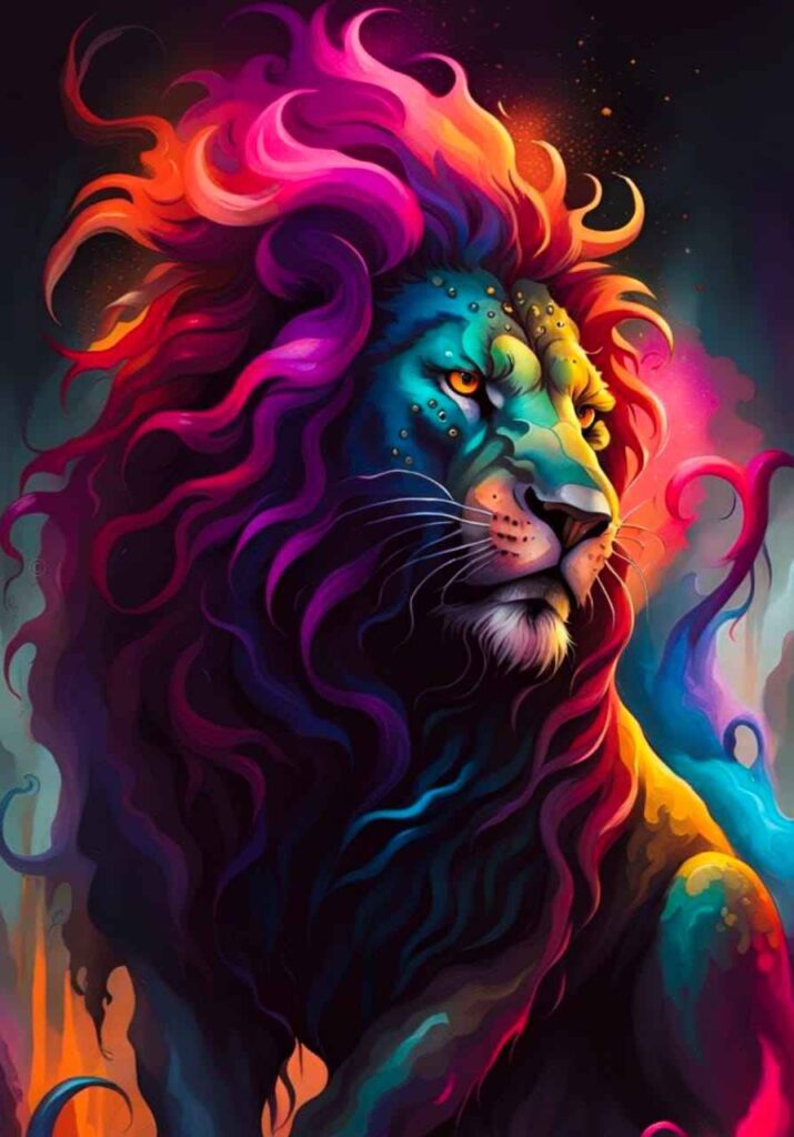 king lion wallpaper