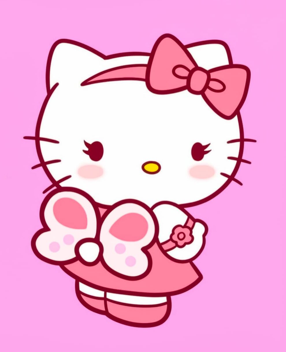 pink my melody wallpaper