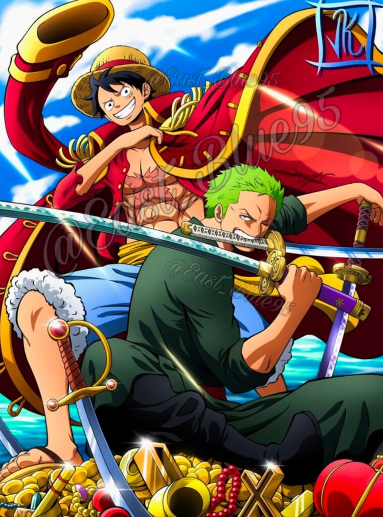 luffy and zoro wallpaper