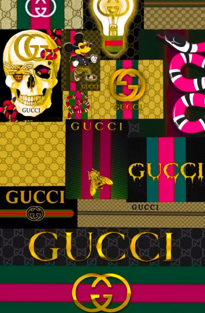 3d gucci wallpaper