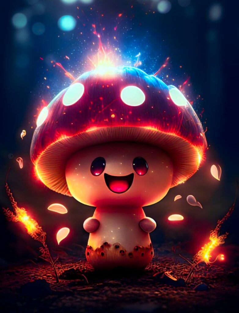 aesthetic mushroom wallpaper