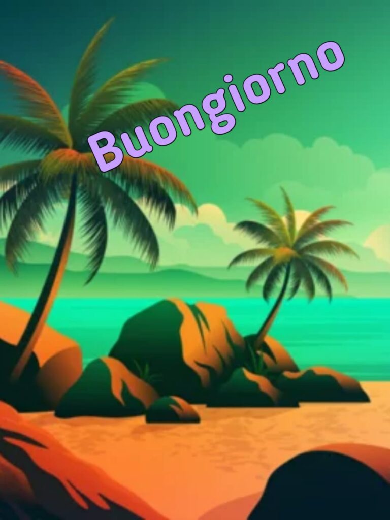 buongiorno estivo simpatico