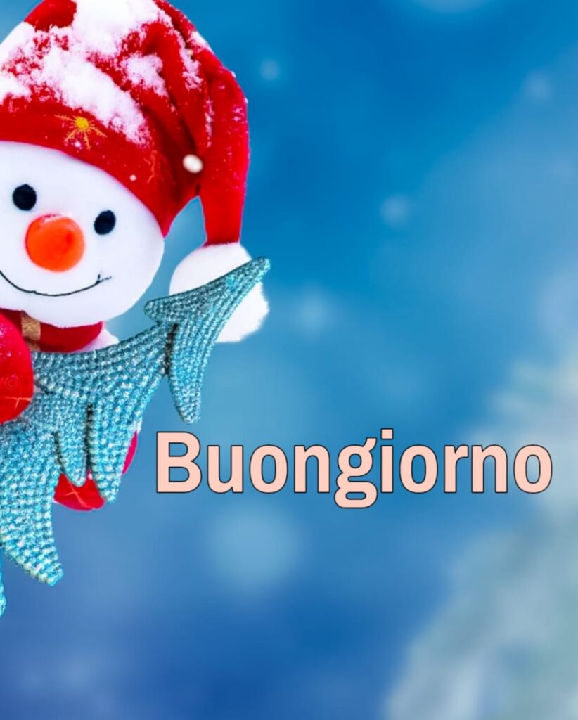 buongiorno invernale.