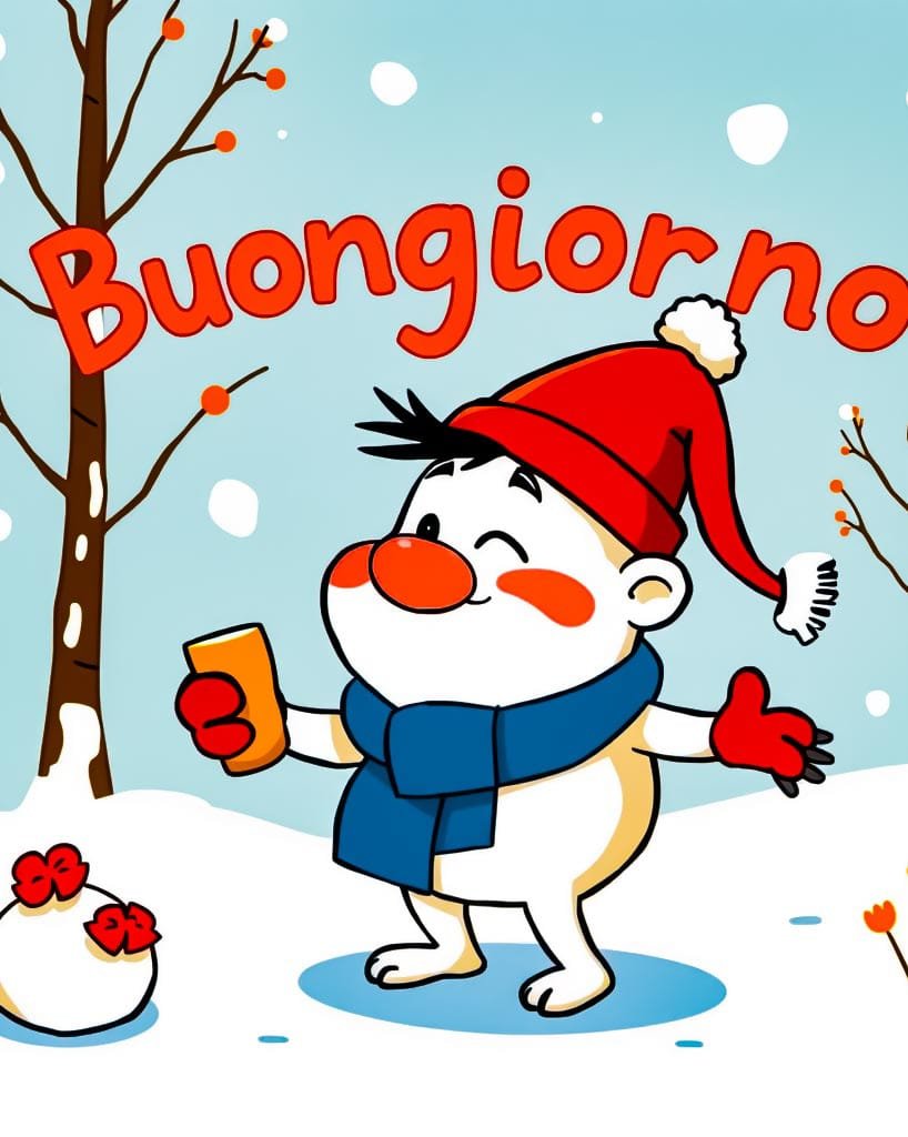 buongiorno invernale immagini 3