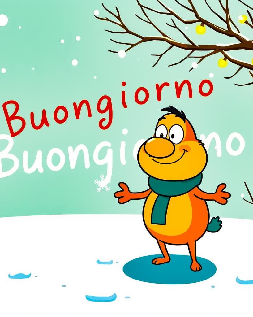 buongiorno invernale immagini 4