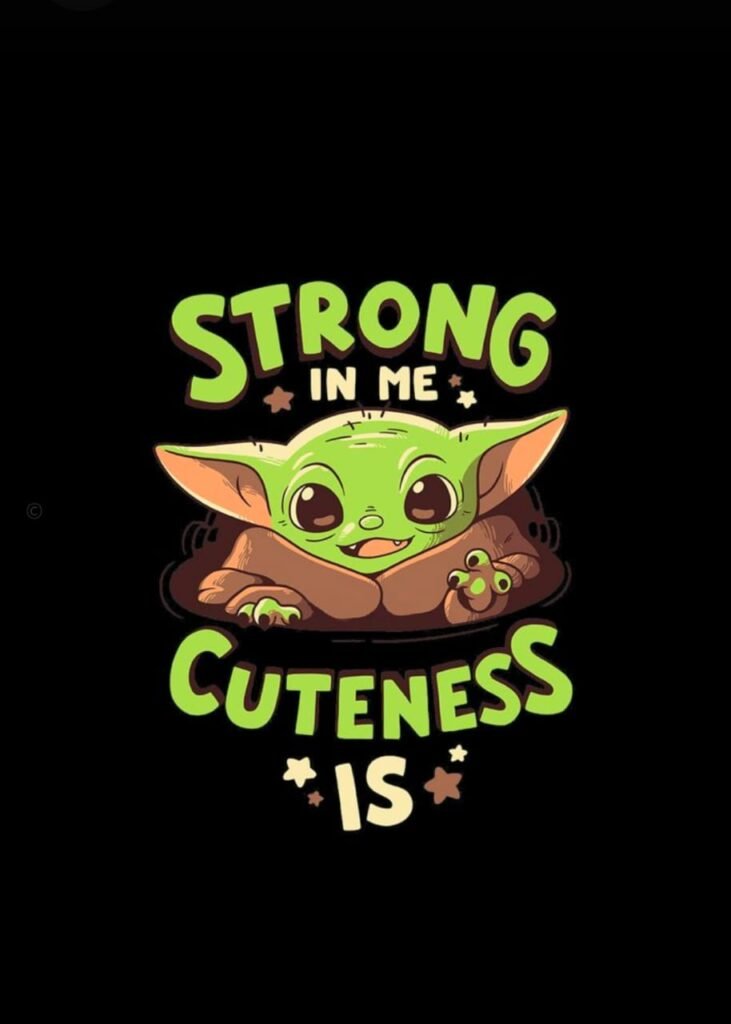 cute baby yoda wallpaper gif