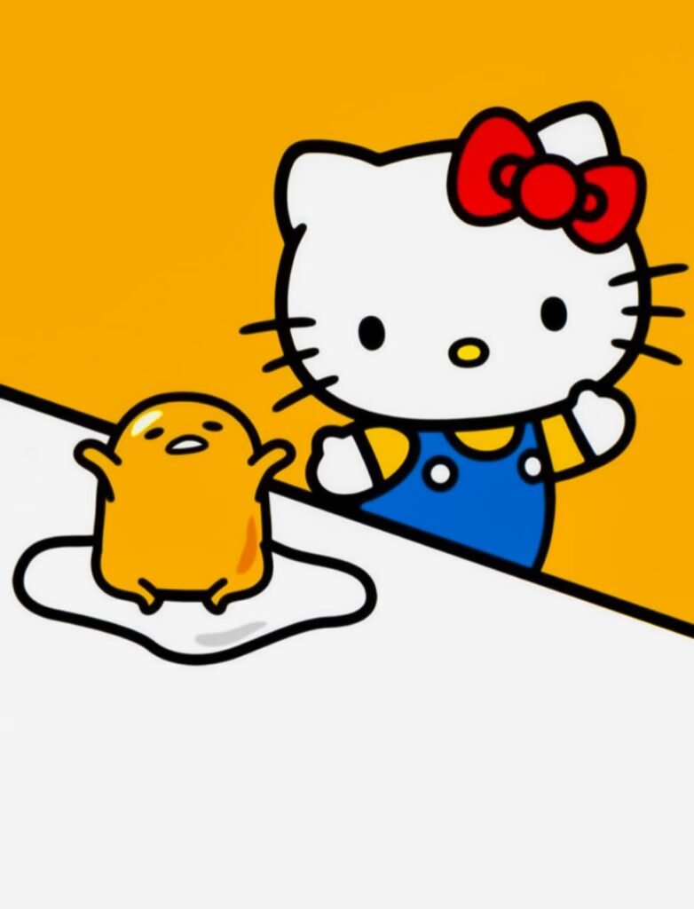 laptop aesthetic gudetama wallpaper