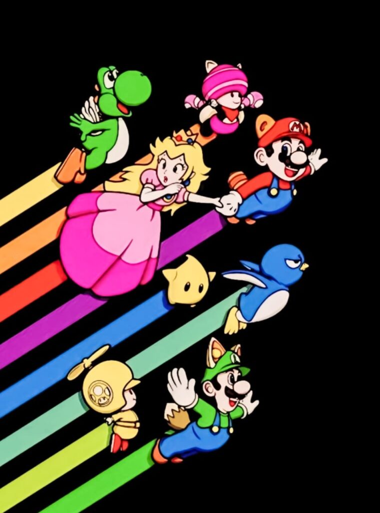 mario wallpaper 1366x768