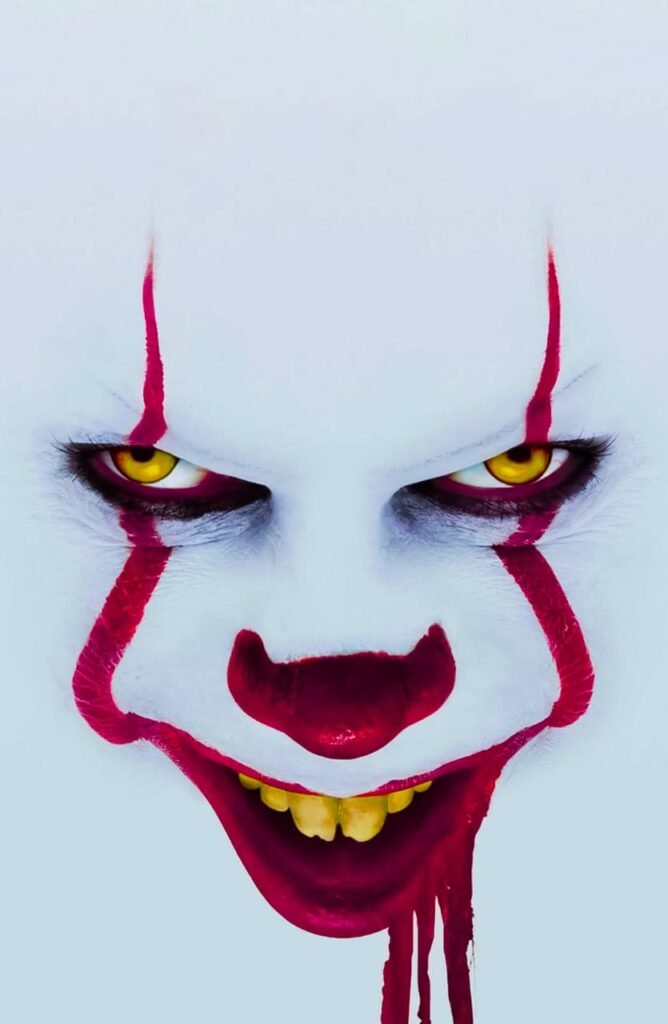 pennywise wallpaper white