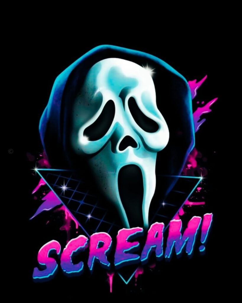 scream wallpaper cool