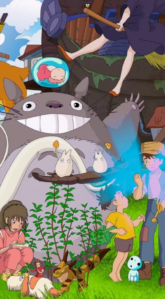 studio ghibli wallpaper gif