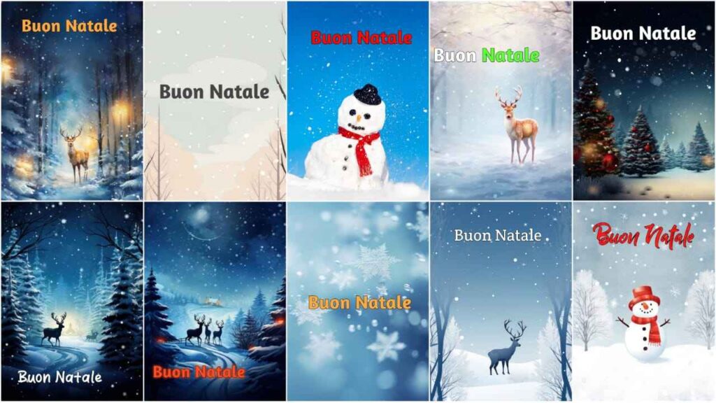 Buon natale immagini