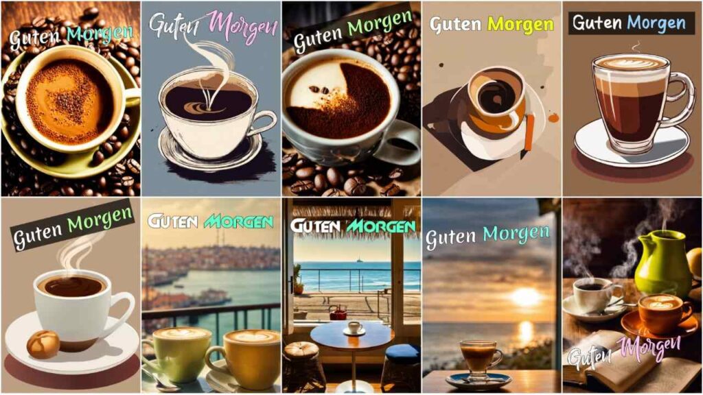 Guten Morgen Kaffee