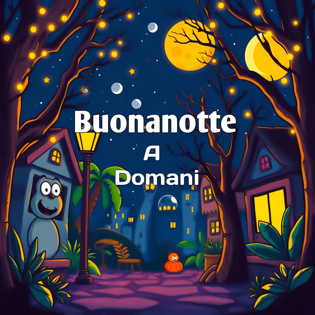 a domani buonanotte immagini​